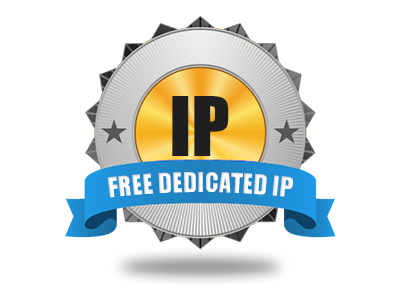 An absolutely free Dedicated IP address