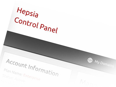 Web Site Control Panel